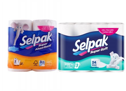 TOILET PAPIER-KEUKEN ROL