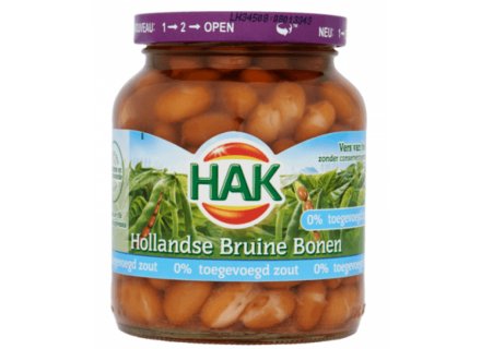 HAK BRUINE BONEN 370ML