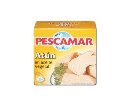 PESCAMAR TONIJN ZONNEBLOEMOLIE 80G