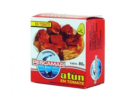 PESCAMAR TONIJN TOMAAT 80G