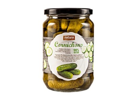 NATURA CORNICHONS 720G