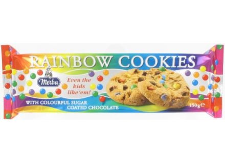 MERBA RAINBOW COOKIES 150G