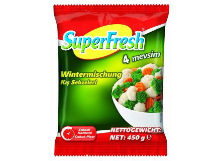 SUPERFRESH WINTERGROENTEN 450G