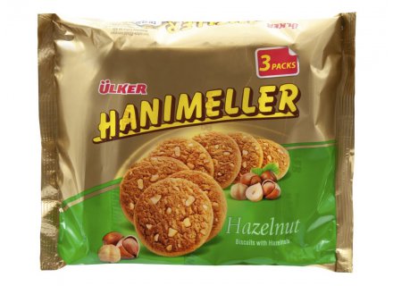 ULKER HANIMELLER HAZELNOOT 3X82G