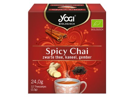 YOGI TEA SPICY CHAI 12ST