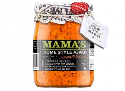 MAMA'S AJVAR MILD 550G