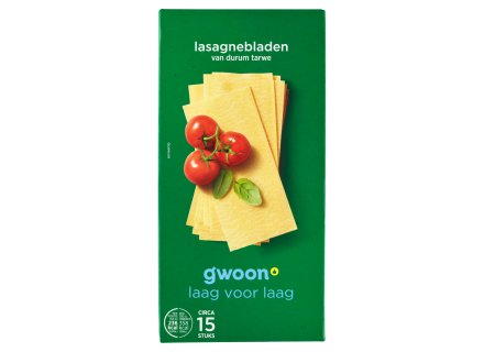 GWOON LASAGNEBLADEN 500G