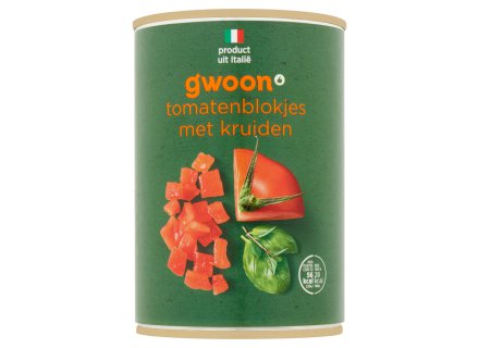 GWOON TOMATENBLOKJES KRUID 400G