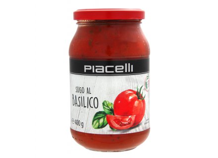 PIACELLI SUGO BASILICO 400G