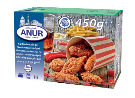ANUR KIPTENDERS PIRI PIRI 450G