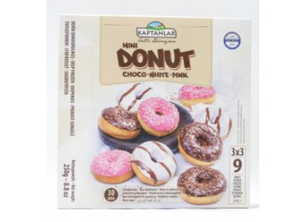 KAPTANLAR MINI DONUTS 9ST