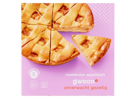 GWOON ROOMBOTER APPELTAART 1100G
