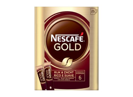 Gold oploskoffie pot -