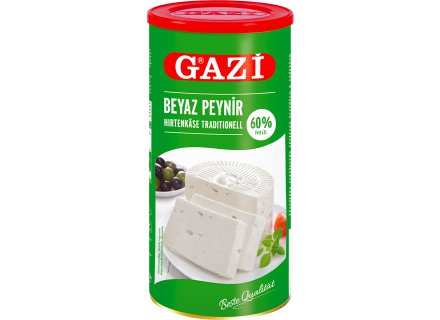 GAZI WITTE KAAS 60% VET 800G