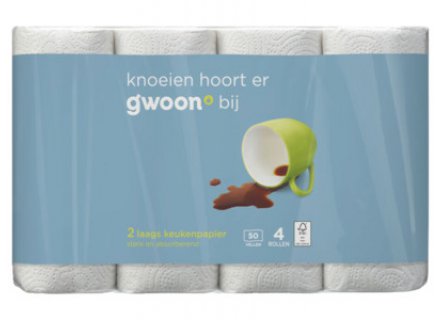 G'WOON KEUKENPAP. 4 ROL