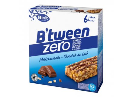 HERO B'TWEEN MELK CHOC 6ST 150G