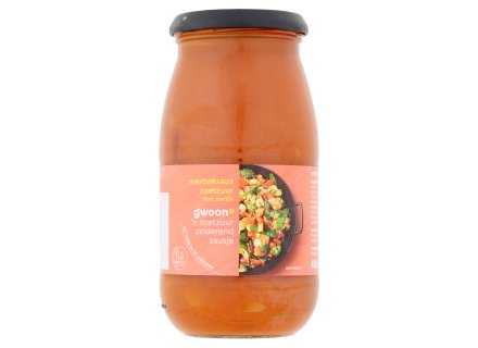G'WOON ROERBAKSAUS ZOETZUUR 490 GR