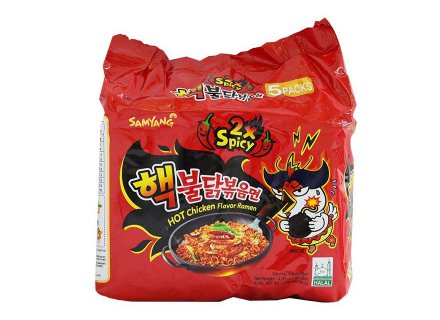 SAMYANG HOT CHICKEN 5X140G