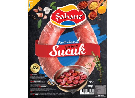 SAHANE KNOFLOOKWORST 450G