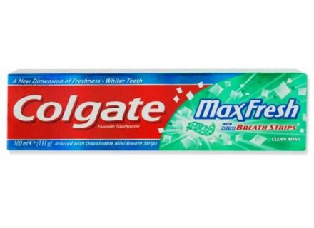 COLGATE TANDPASTA MAX FRESH CLEAN MINT 100ML