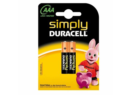 DURACELL SIMPLY AAA 2ST