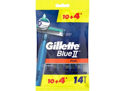 GILLETTE BLAUW II 10+4