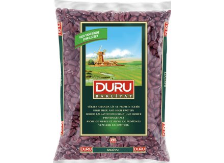DURU BONEN (ROOD) 1KG