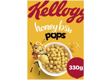 KELLOGG'S HONEY POPS 330G