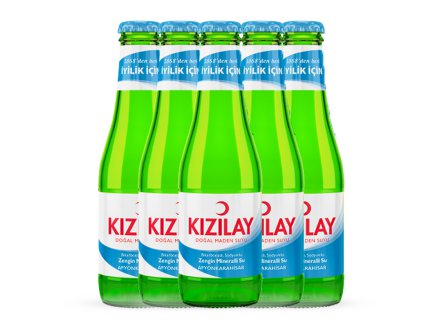 KIZILAY SPARKLING WATER 24X200ML