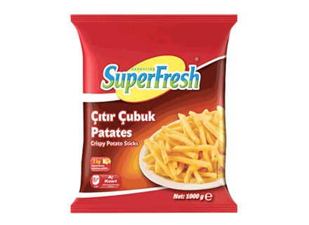 SUPERFRESH FRENCH FRIES 1KG