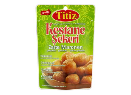 TITIZ KASTANJES GESUIKERD 125G