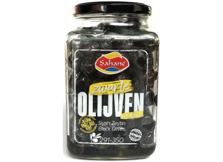 SAHANE OLIJVEN ZWART MEDIUM 600G
