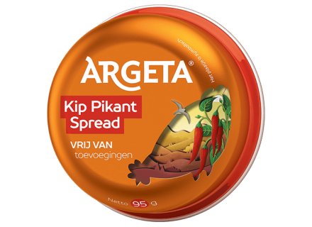 ARGETA KIP SPREAD PIKANT 95G
