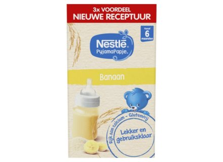 NESTLE PYJAMAPAP BANAAN 3X250G