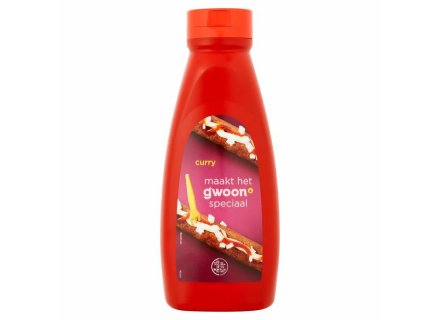 G'WOON CURRYSAUS TOPDOWN 750 ML