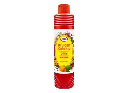 HELA KRUIDEN KETCHUP CURRY 800ML