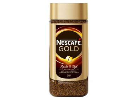 Gold oploskoffie pot - 200 gram