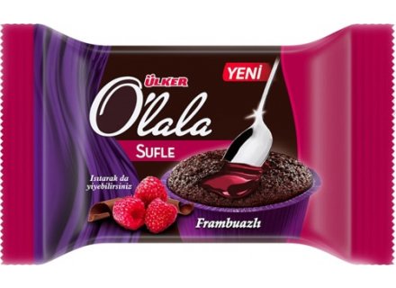 ULKER OLALA SOUFFLE FRAMBOOS CAKE 70G