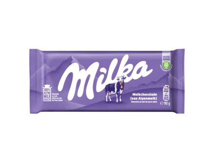MILKA ALPENMELK CHOCOLADE 90G
