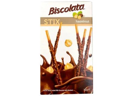SOLEN BISCOLATA STIX (HAZELNOOT) 32G	