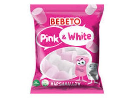 BEBETO MARSHMALLOW PINK&WHITE 250G	