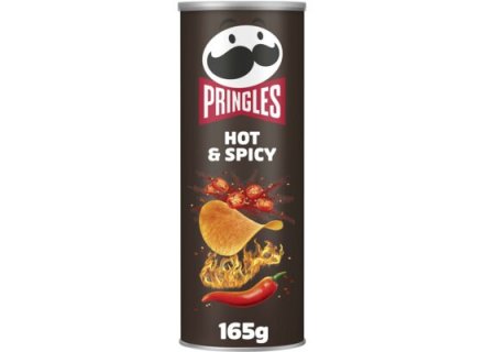 PRINGLES HOT&SPICY 165G