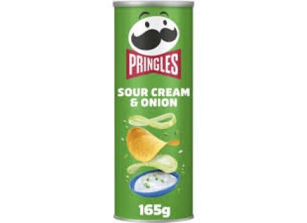PRINGLES SOUR CREAM ONION 165G