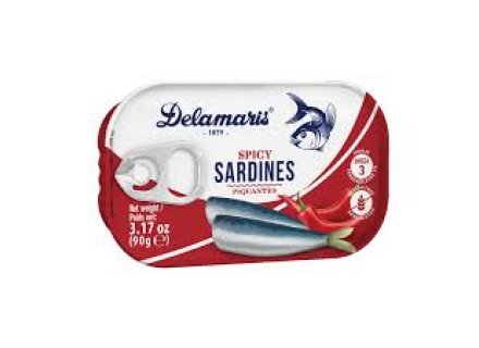DELAMARIS SARDINE PIKANT 90G