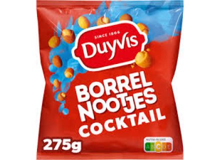 DUYVIS BORRELNOOTJES COCTAIL 275G