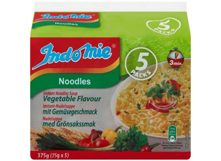 INDOMIE VEGETABLE FLAVOUR 5X75G