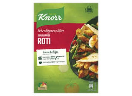 KNORR WG SURINAAMSE ROTI 230G