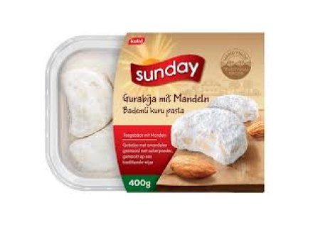 SUNDAY GEBAK AMANDEL 400G