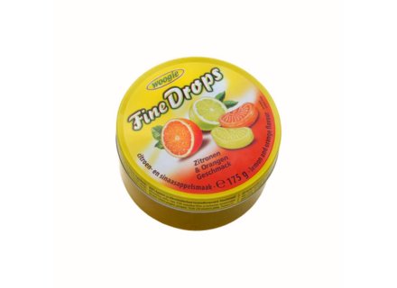 WOOGIE CITR.ORANGE DROPS 175G