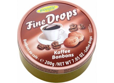 WOOGIE FINE DROPS KAFFEE BONBONS 200G